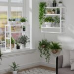 URKV Bathroom Shelf with Towel Bar Wall Mounted Floating Storage Rack for Towels Toiletries and Bathroom Essentials | Wall Shelf with Towel Holder Floating Rack Organizer - Image 6