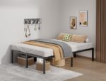 URKV Metal Bed Without Mattress King Size Without Storage Palang | Heavy Duty Wrought Iron King Cot Bed for Bedroom - Image 5