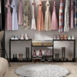 URKV Wall Mounted Bathroom Shelf with Towel Bar Storage Rack for Toiletries Towels and Bathroom Essentials Organizer | Wall Shelf with Wooden Storage Rack - Image 8